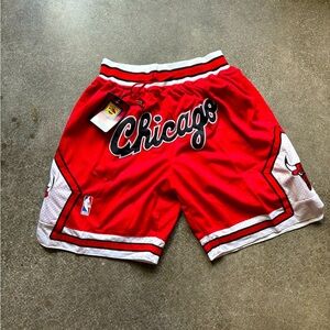 Just Don Mitchell & Ness 97-98 Chicago Bulls Athletic Basketball Shorts